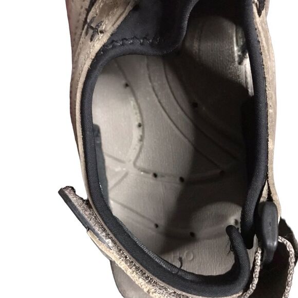 Abeo Men's Size 8 Tan and Black Sandals - Picture 11 of 13